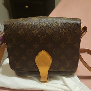 Louis Vuitton Monogram Canvas Cartouchierre MM Bag